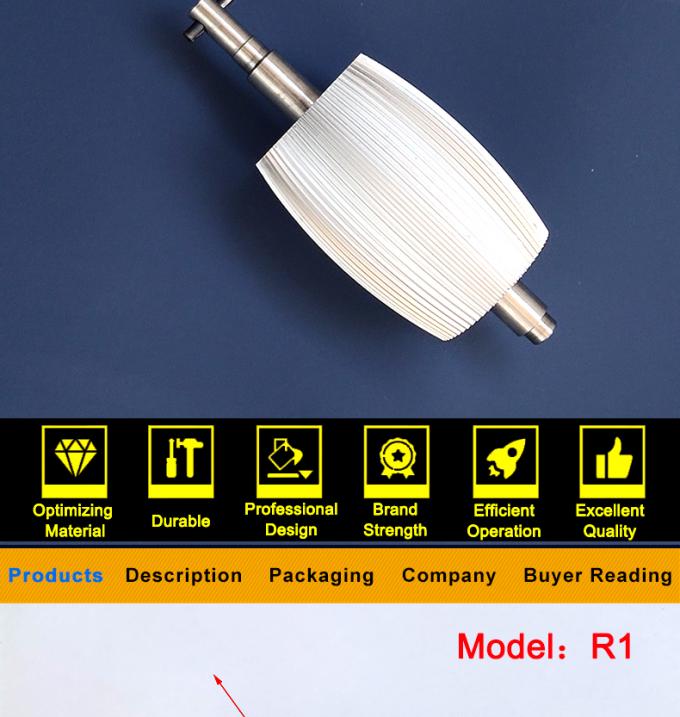 Aluminum Alloy Roller for YB-6 Leather Edge Inking Dyeing Machine & YB-6 Edge Painting Machine Accessories 2