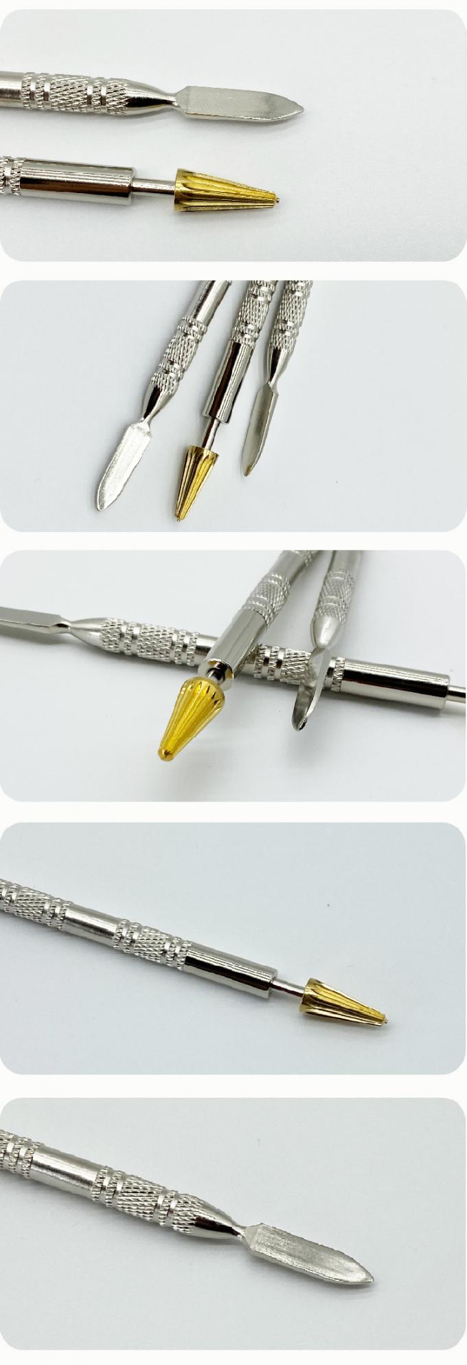 DIY 듀얼 헤드 브래스 롤러 가죽 크래프트 어플리케이터 빠른 가죽 엣지 페인 페인 염색 롤러 접착제 스미어 밀폐 오일 브러쉬 12