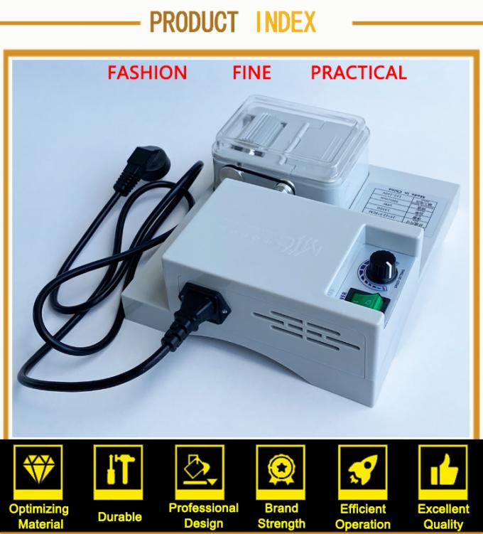 Electric Single Side Leather Edge Dyeing Machine Half-automatic Belts Edge Coloring  Painting Box 8