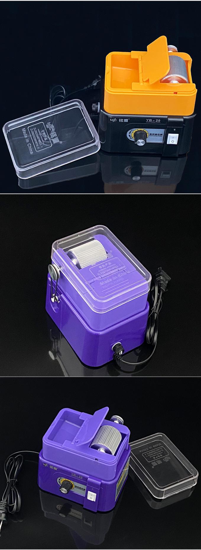 MIC Electric Leather Edge Painting Box Non-Stick Coating Easy Clean Easy Operation Edge Painting Machine 220V 10