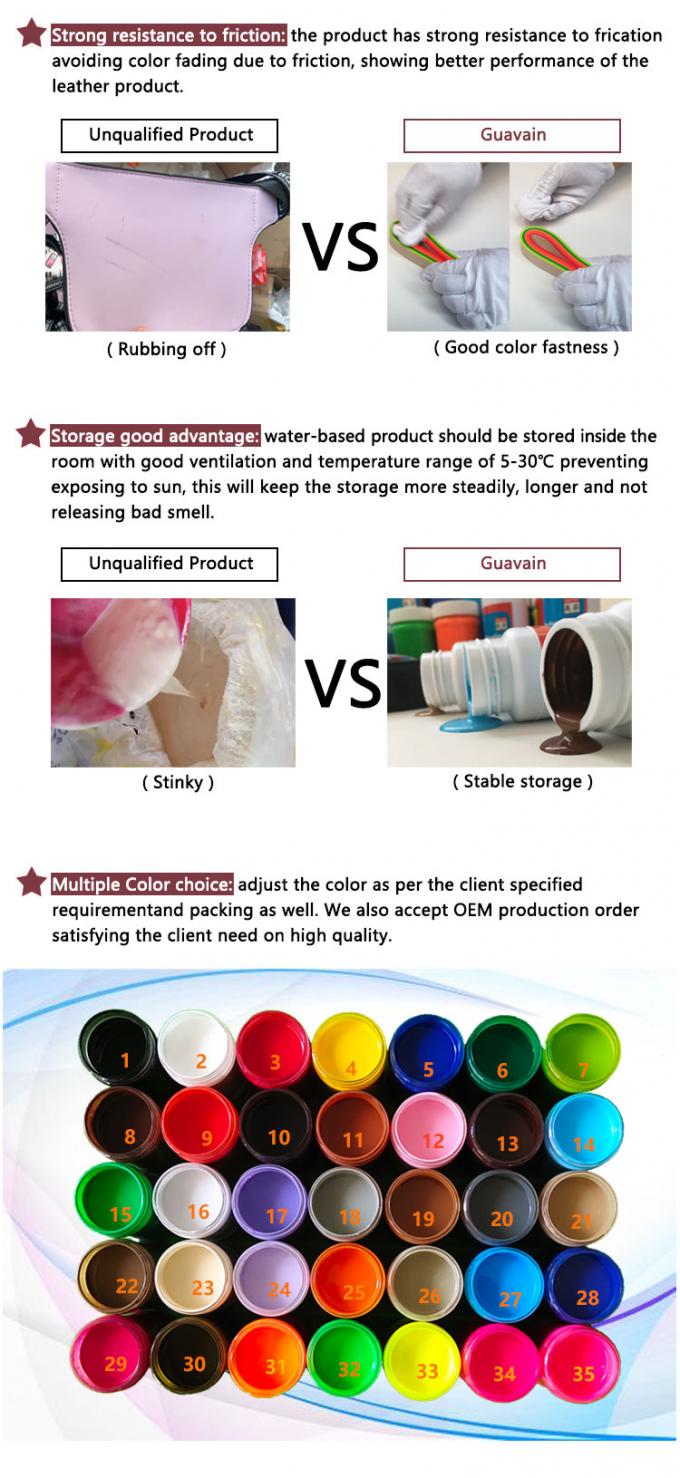 Hot Sale Water-based Smooth and Anti-crack Leather Products Transparent Edge Primer 8