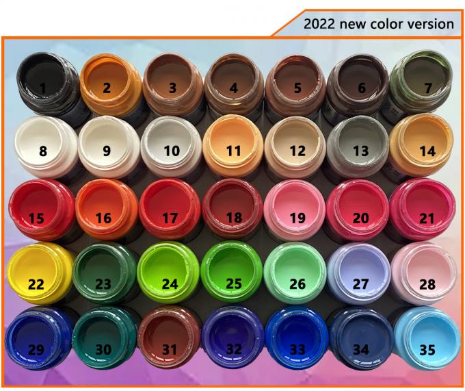 Manufacturers' Water-Based Acrylic Resin Coating for Cut Leather Edge Paint Polyurethane Liquid Leather Edge Covering & Paint 2