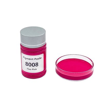 Fluo Pink 큰 공장 공급 코팅, 페인트 인쇄용 수성 페이스트리 액체 안료 컬러 페이스트
